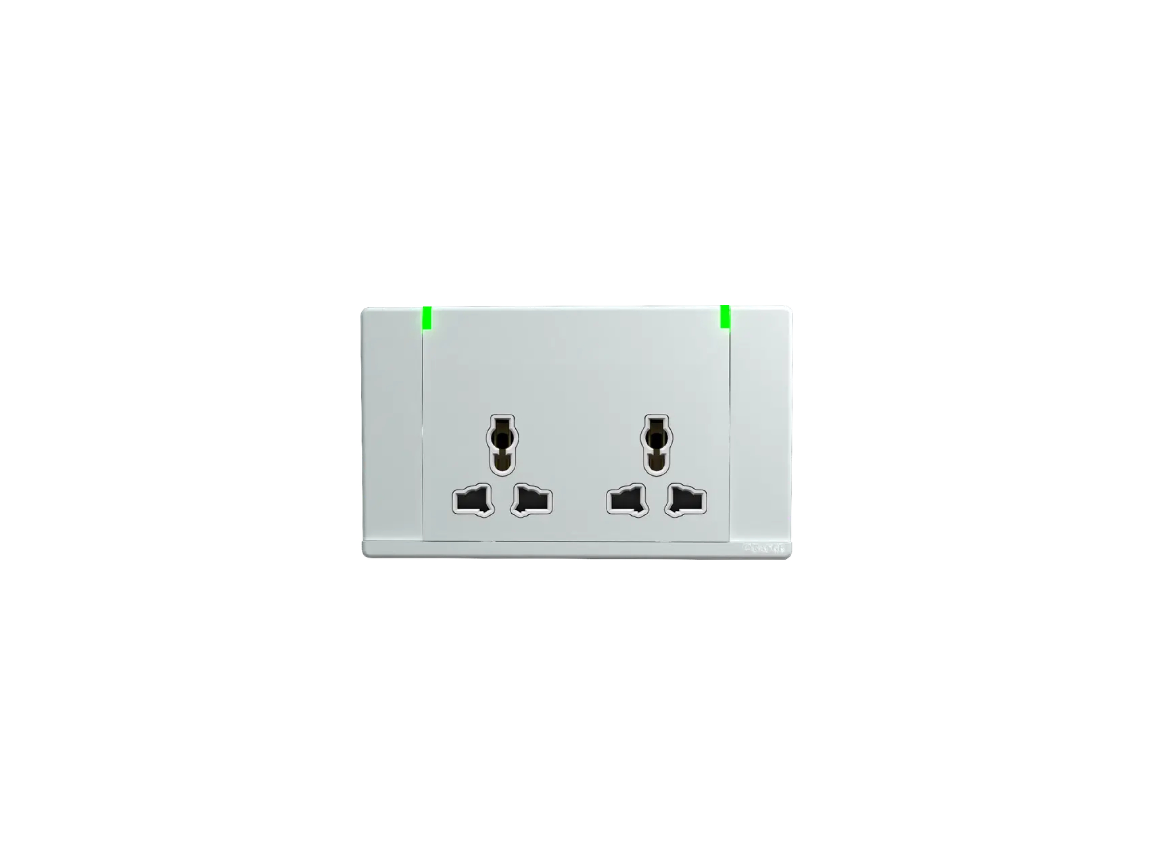 ODESSA MULTI TWIN SOCKET+INDICATOR